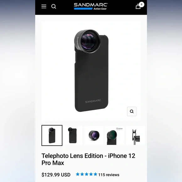 Sandmarc Telephoto Lens For Iphone 11 IPhone 11 Telephoto Zoom